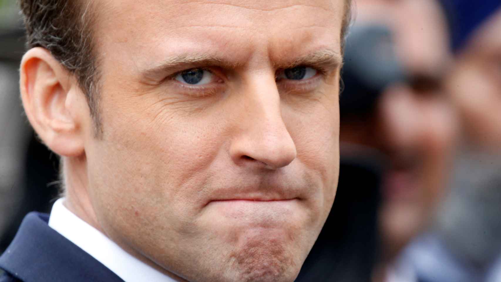 Macron en una imagen reciente