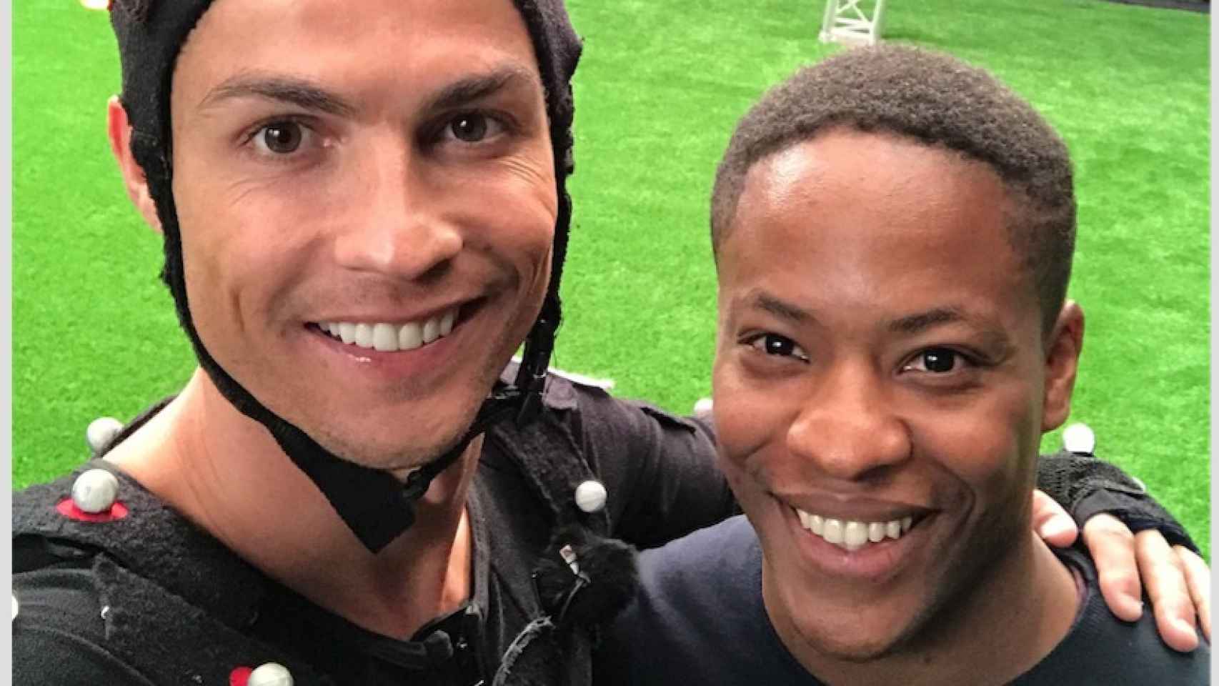 Cristiano Ronaldo y Hunter (@MrAlexHunter)
