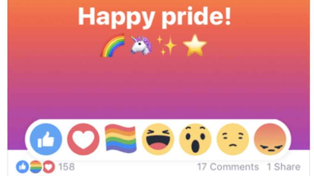 Así puedes activar en Facebook la reacción de Orgullo LGTB+ en las publicaciones