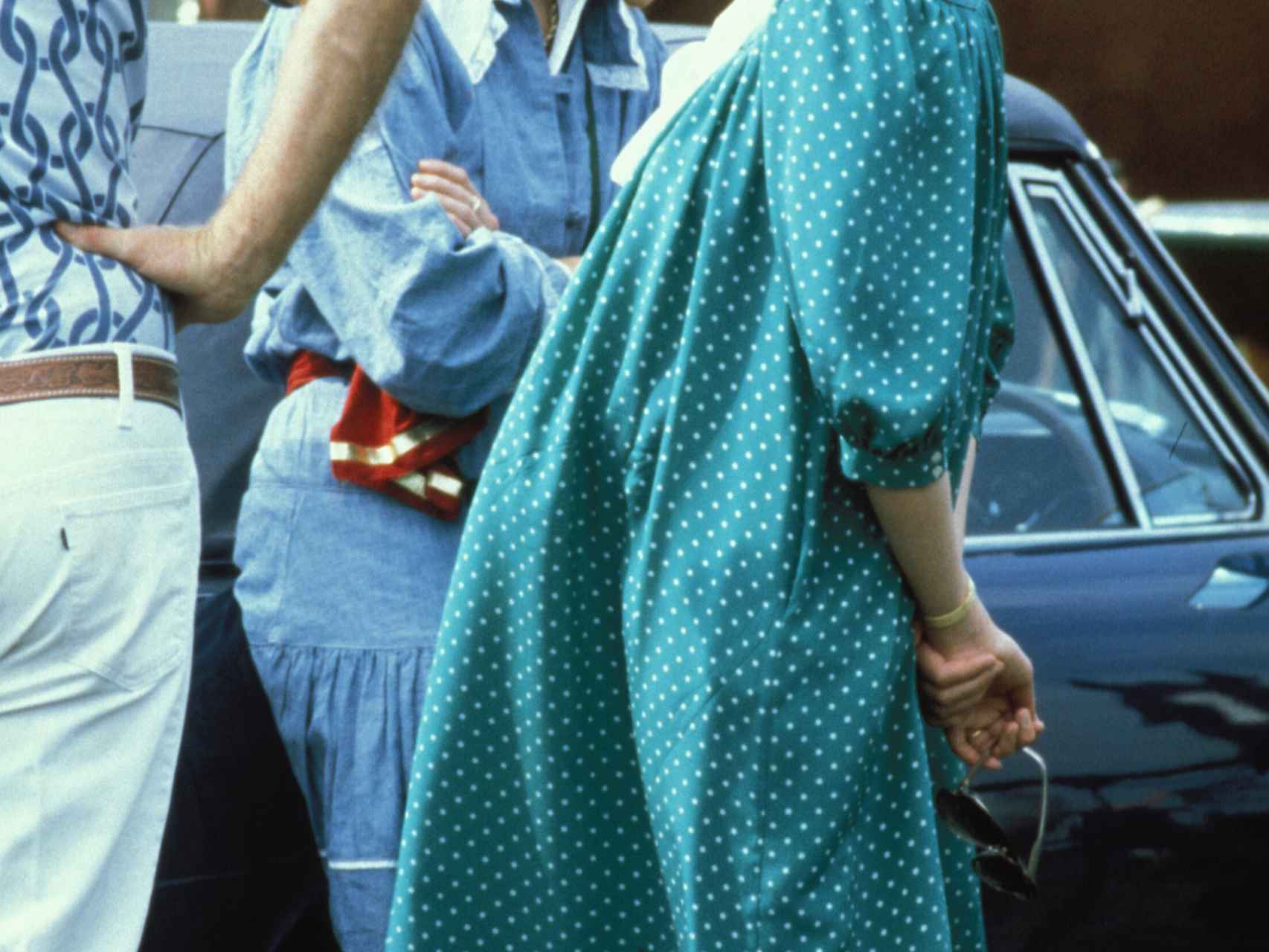 Diana de Gales, embarazada de Guillermo en 1982.
