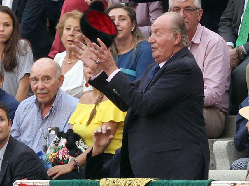 El rey Juan Carlos, en Las Ventas hace tan sólo unos días.