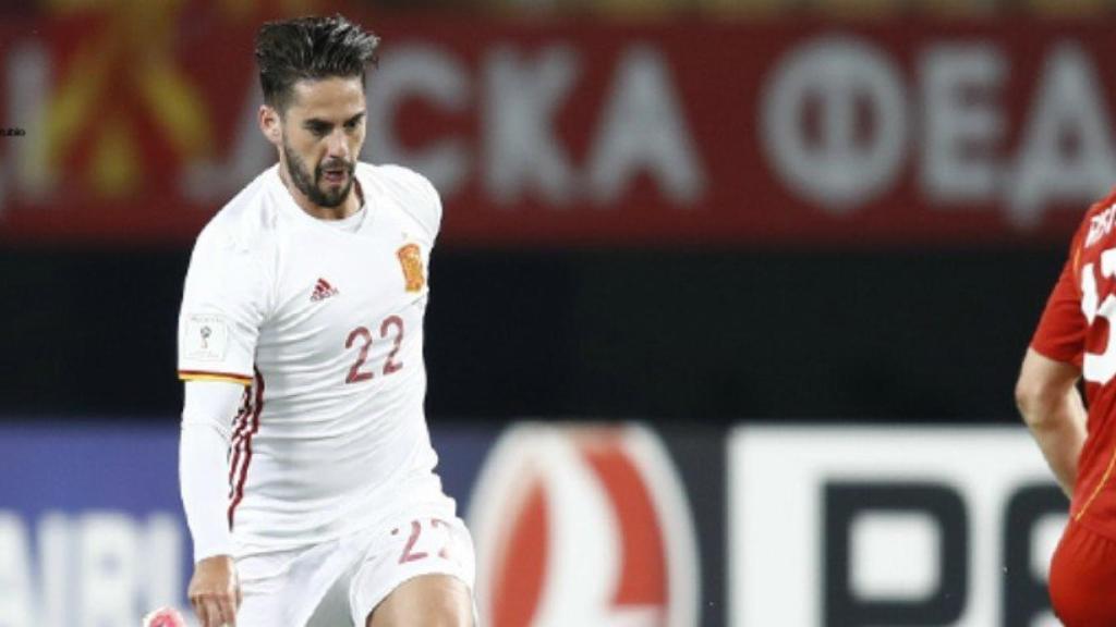 Isco, con la Selección. Foto sefutbol.com