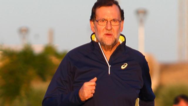 Rajoy es aficionado al atletismo