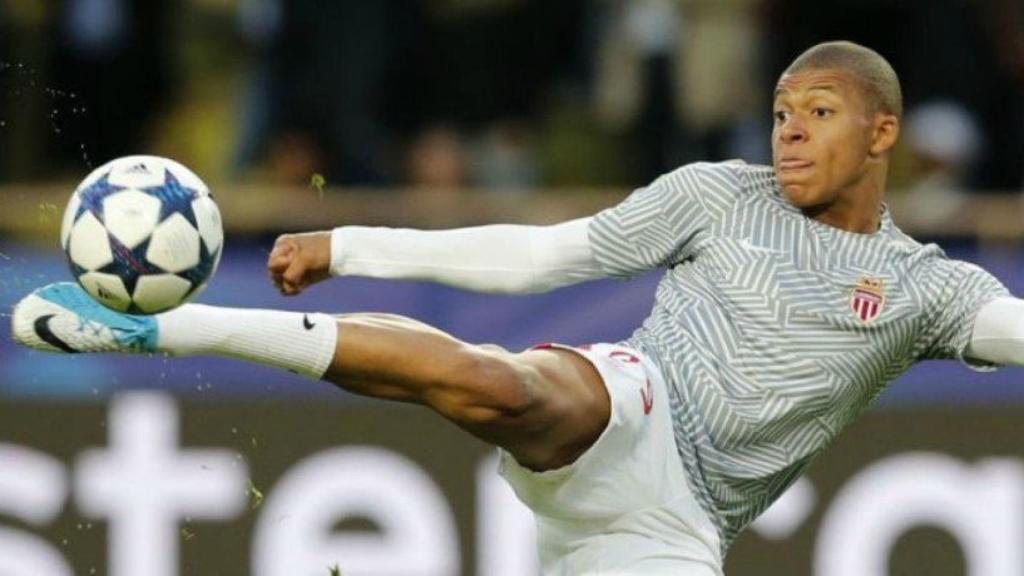 Mbappé, joven delantero del Mónaco   Foto: Twitter(@KMbappe)