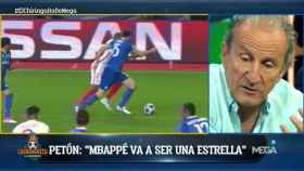 Petón habla sobre el fichaje de Mbappé   Foto: Twitter (@elchiringuitotv)