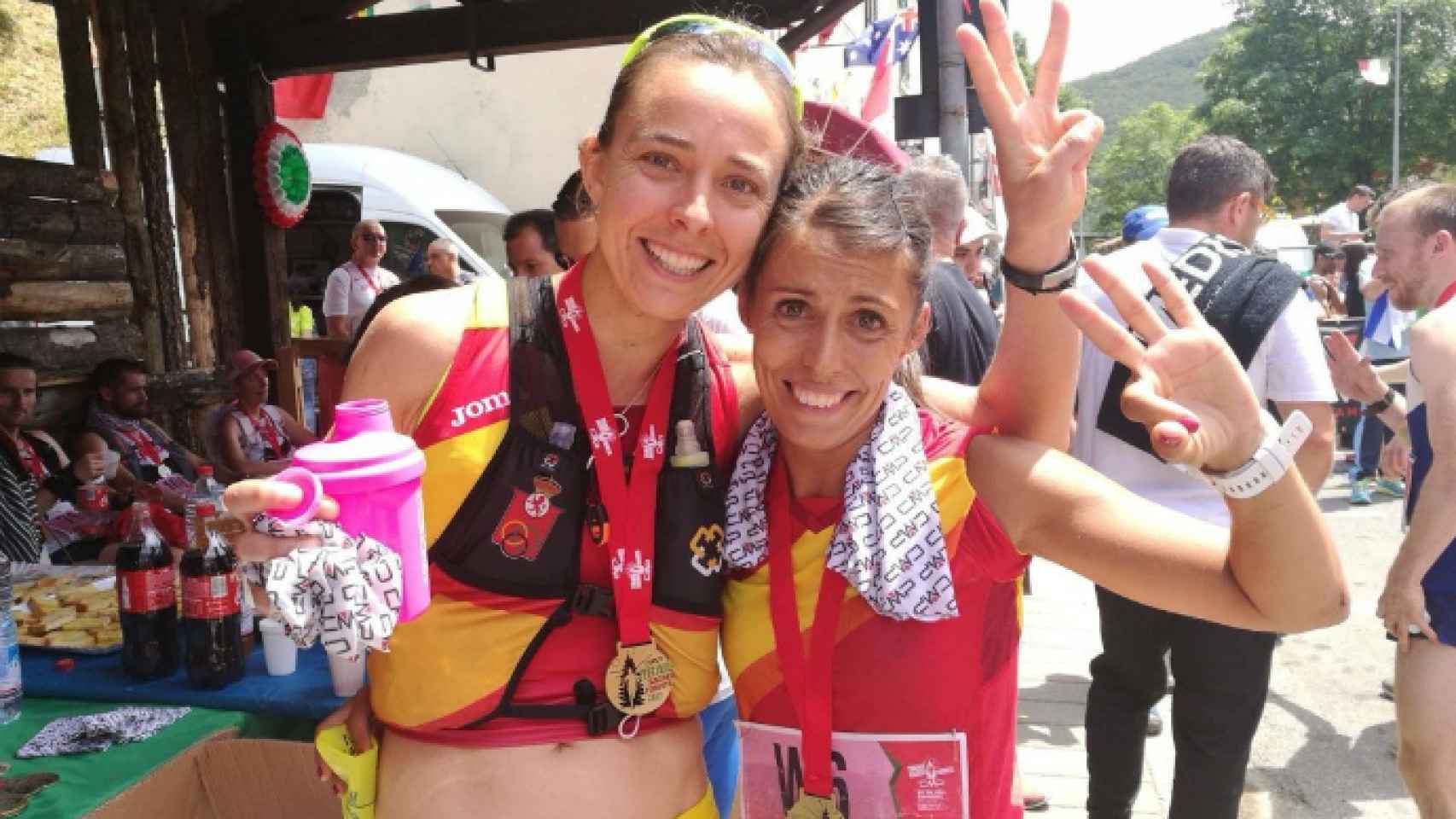 Gemma Arenas, a la derecha. Foto: @SportSpanish