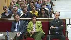 Atutxa, Bilbnao y Knorr, durante el juicio en el TSJ del País Vasco en 2005