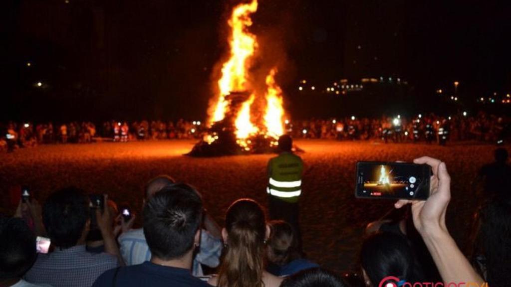 noche san juan hoguera valladolid 6