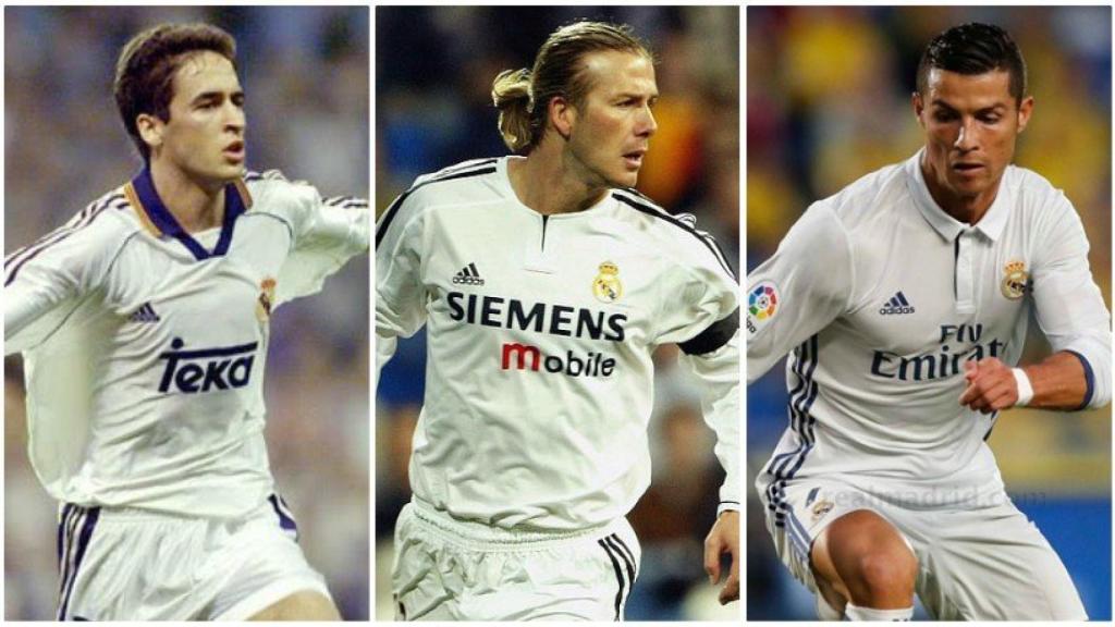 La evolución de las camisetas del Real Madrid