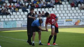 Pituli en su último partido con el Villarrobledo frente al CF Talavera. Foto: Miguel Parreño (CP Villarrobledo)