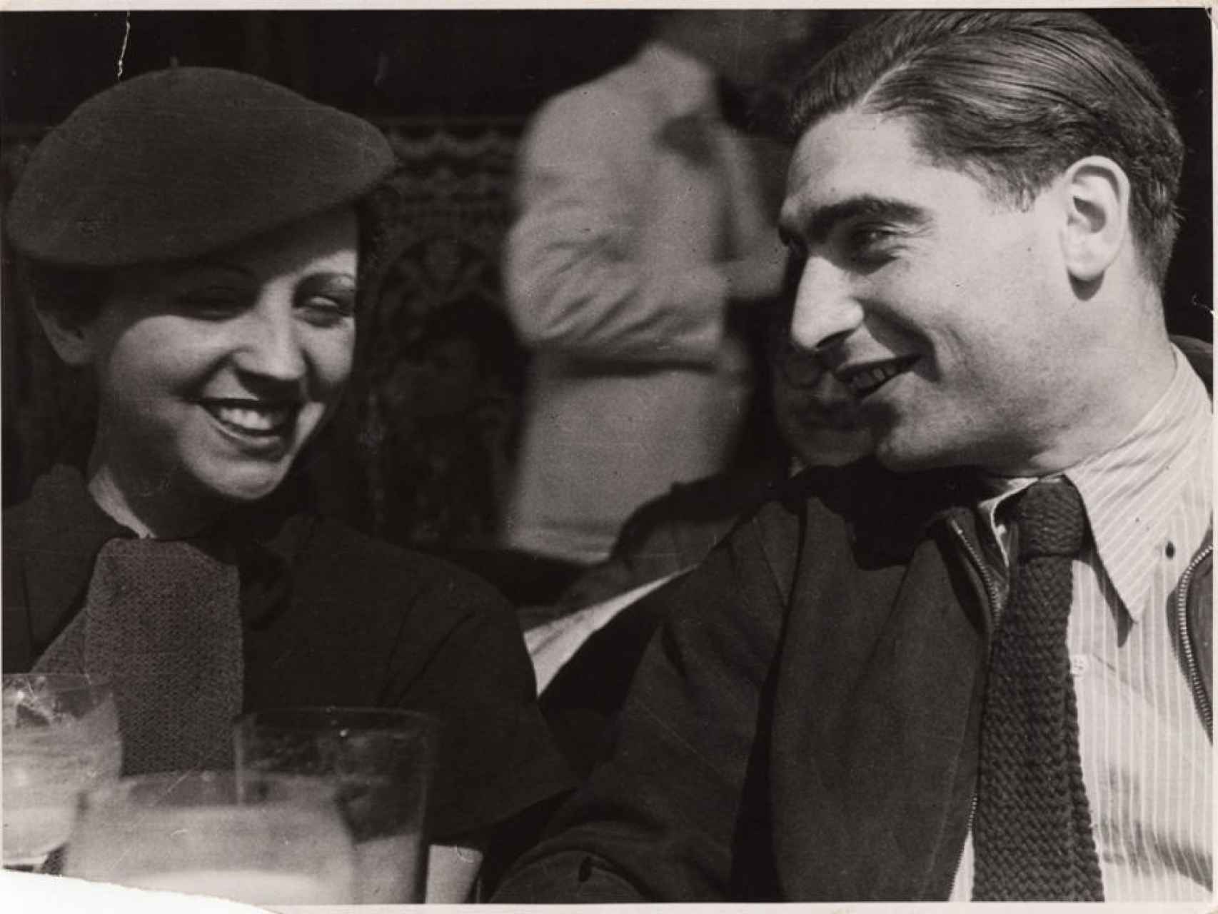 Robert Capa y Gerda Taro.