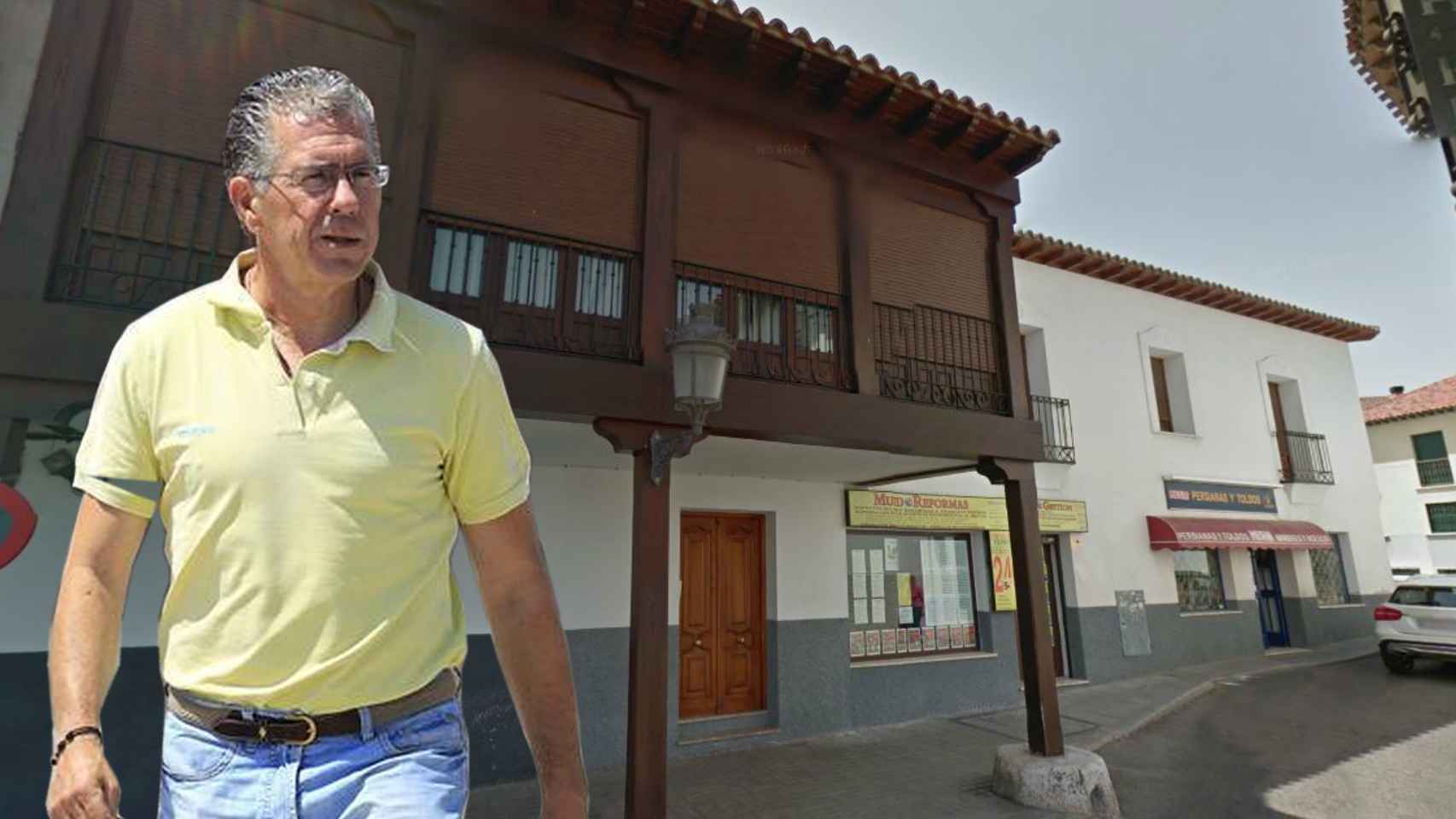 Francisco Granados a su salida de la cárcel de Estremera.