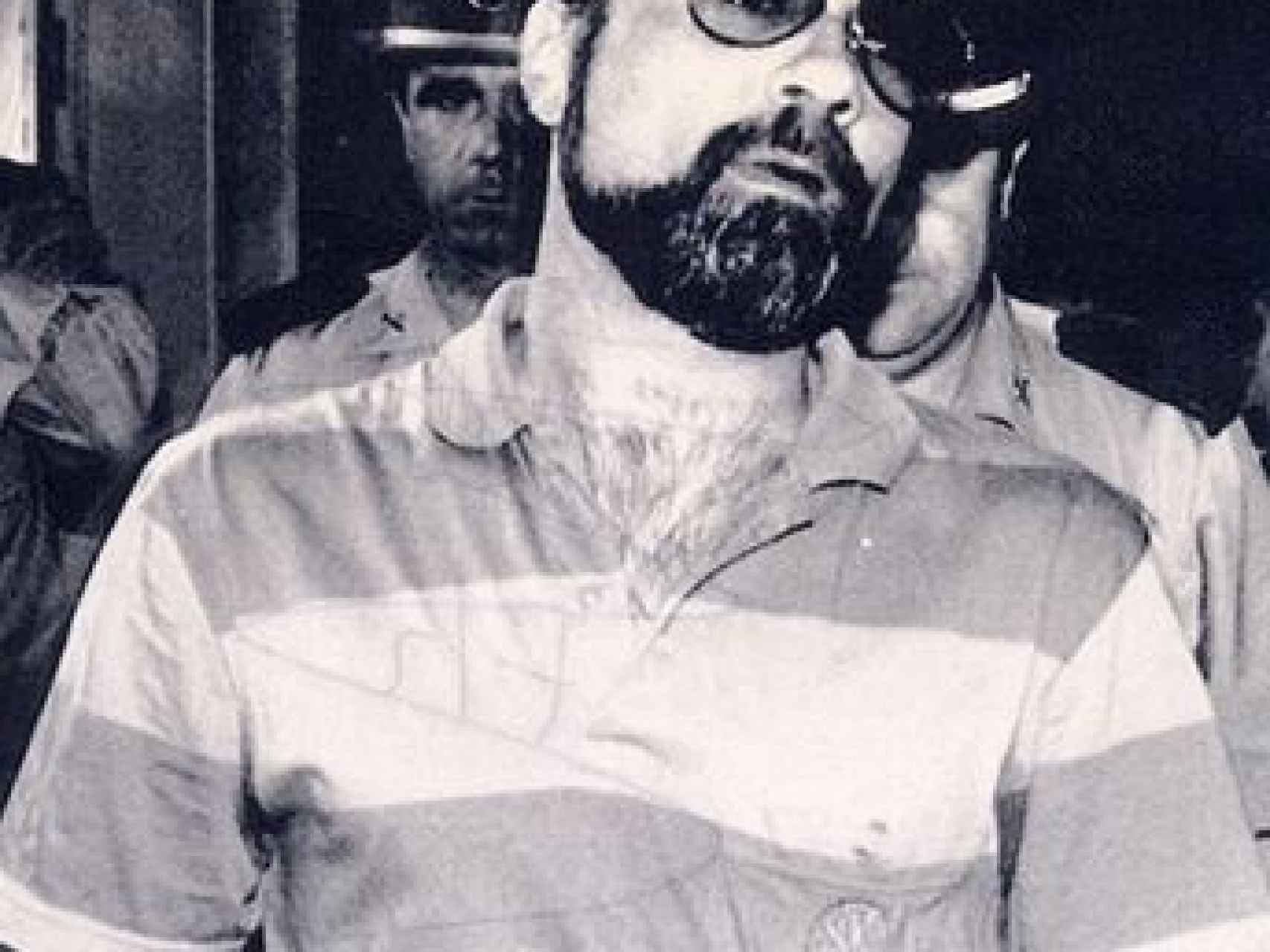 Pedro Luis Gallego cuando fue detenido por primera vez, en 1992.
