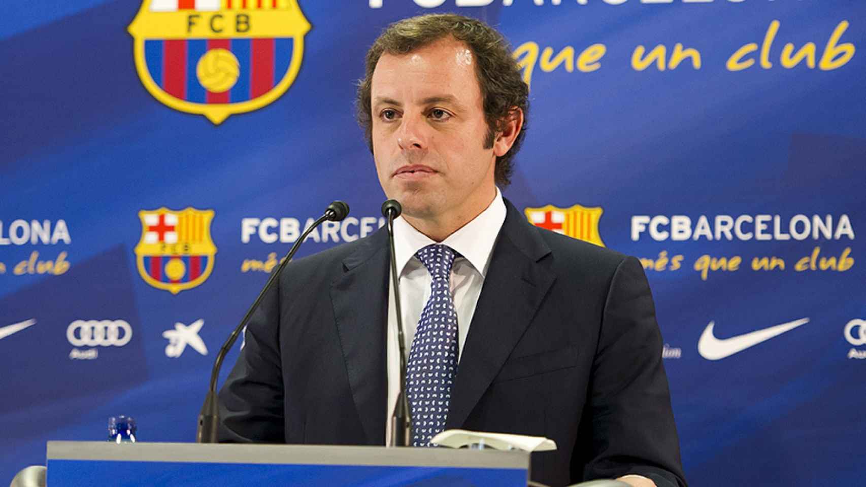 El expresidente del FC Barcelona Sandro Rosell