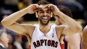 José Manuel Calderón con los Toronto Raptors. (@ElTransistorOC)