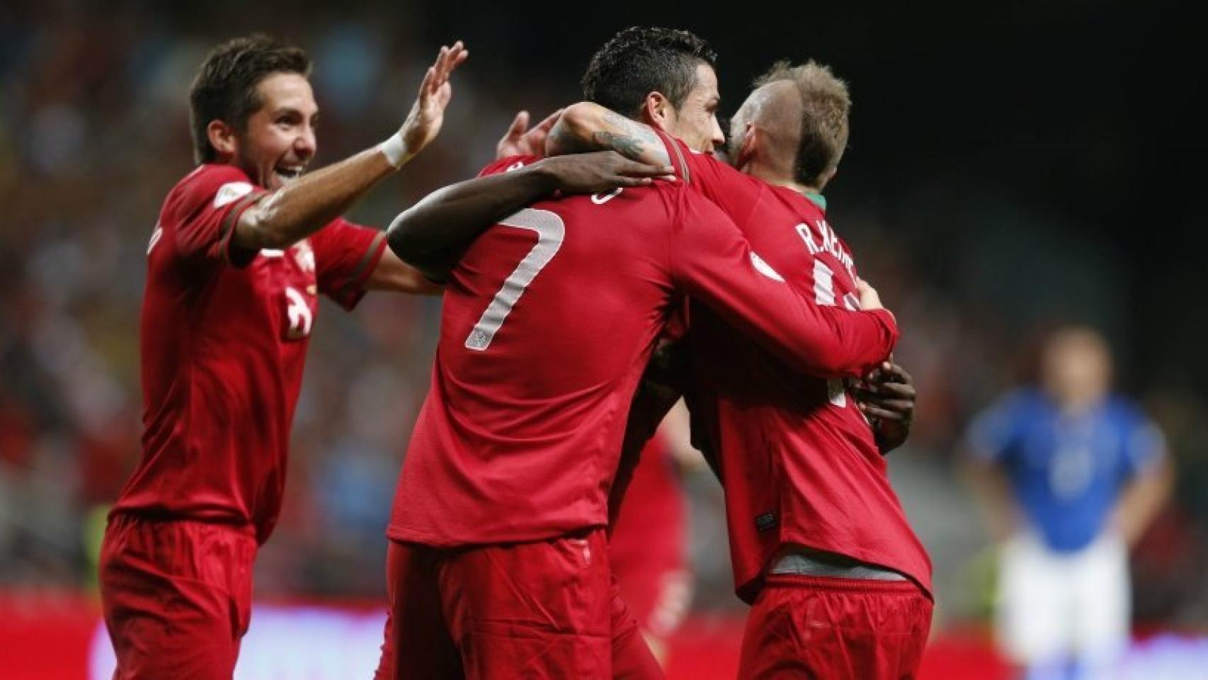 Cristiano Ronaldo con Portugal. Foto fpf.pt