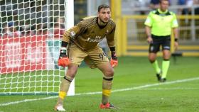 Donnarumma, en un partido con el Milan   Foto: acmilan.com