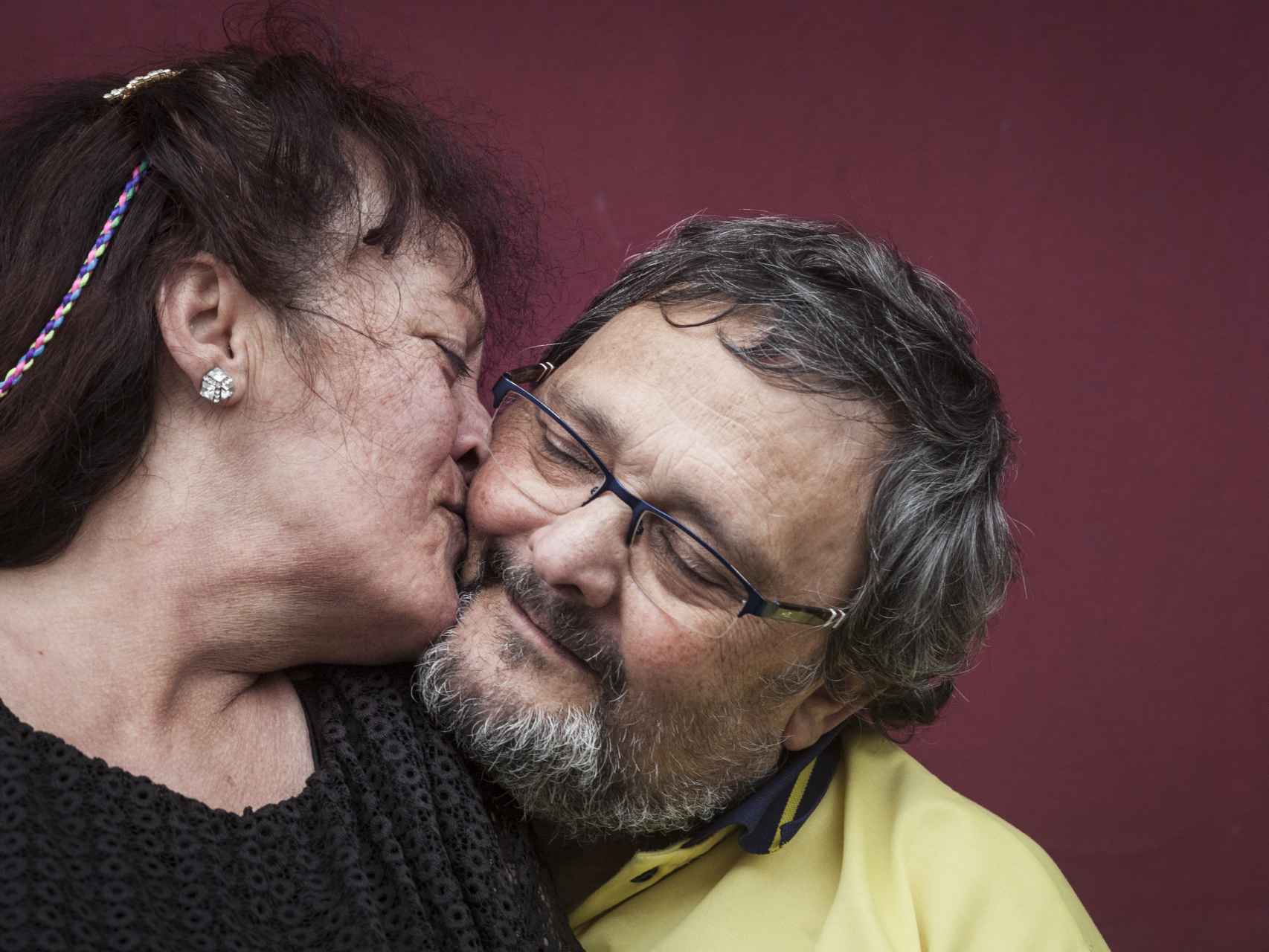 Rosa María y Daniel llevan 40 años de relación. Son hermanos de sangre, separados cuando ella nació.