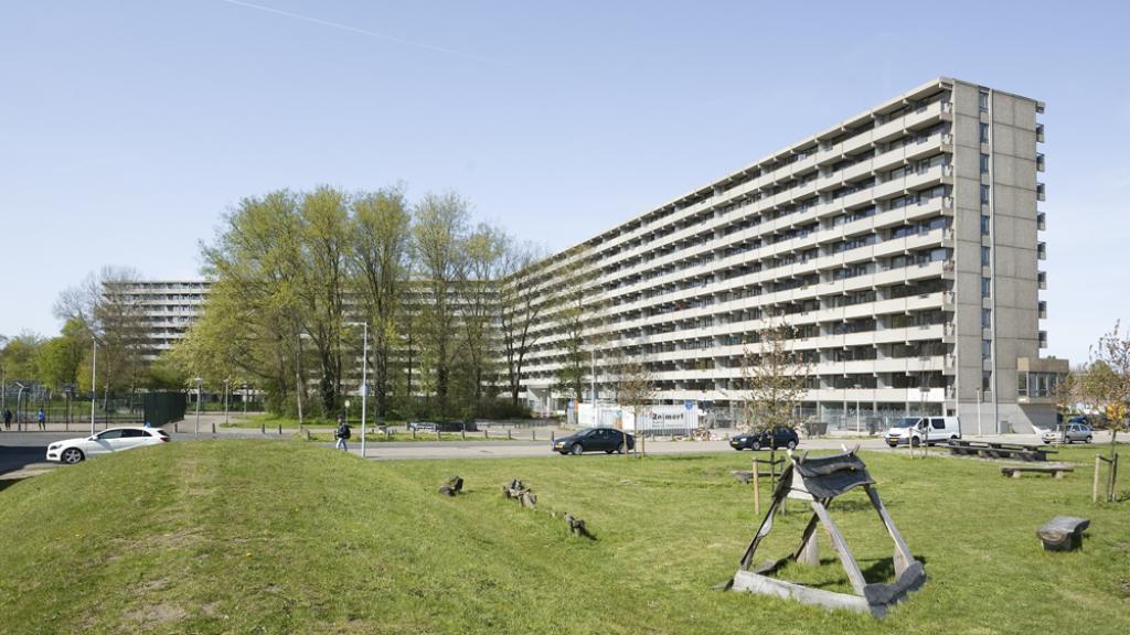 El edificio De Flat Kleiburg, premio Mies.