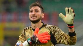 Donnarumma celebra con el Milan. Foto: Instagram (@gigiodonna1)