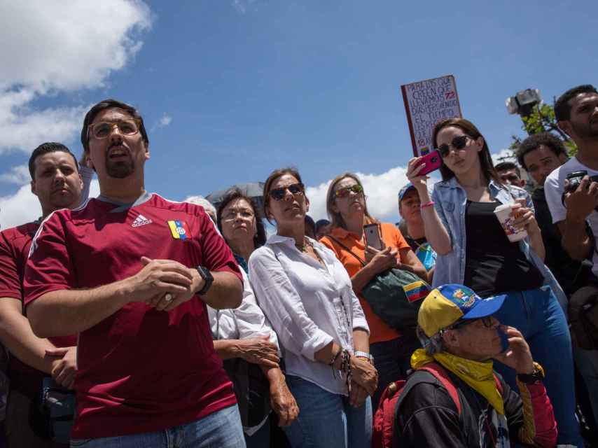 Las protestas por la situación en Venezuela han aumentado en las últimas semanas