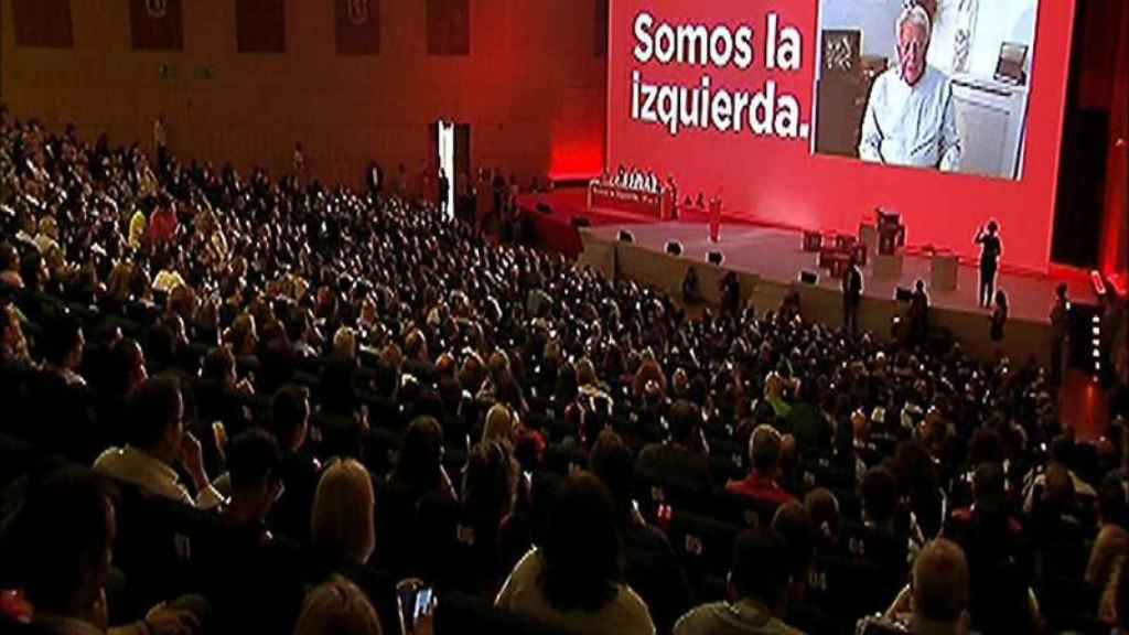 El plenario del 39 congreso federal del PSOE.