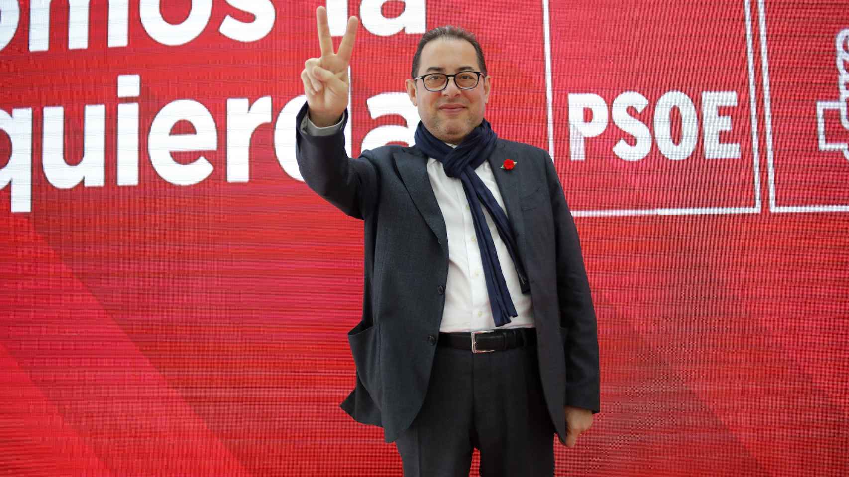 Gianni Pittella, en el Congreso del PSOE.