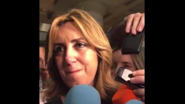 Díaz, en su comparecencia ante la prensa.