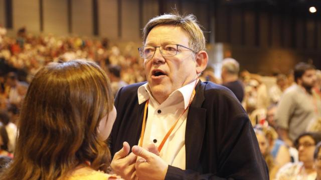 Ximo Puig, en la clausura del congreso del PSOE.