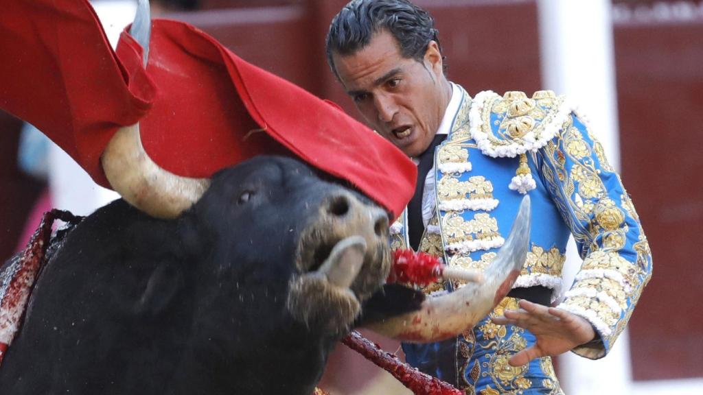 Iván Fandiño, durante su última comparecencia en San Isidro, en Madrid.