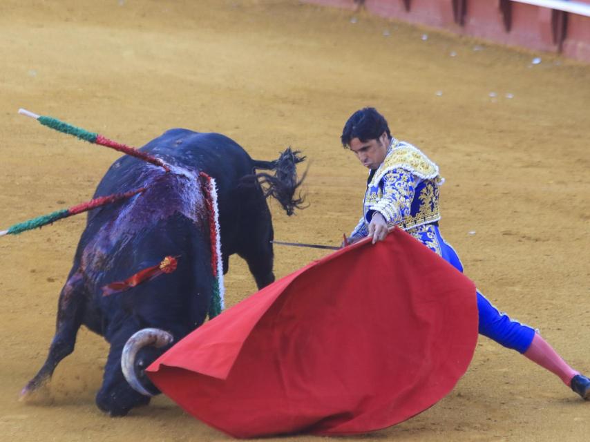 Francisco Rivera Ordoñez toreando.