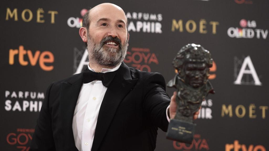 El actor en los Goyas de 2016.