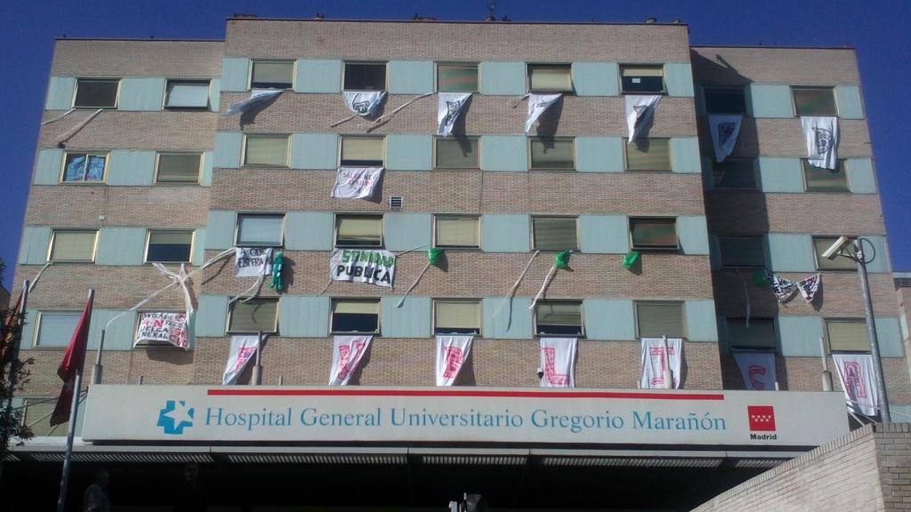 Fachada del Hospital Gregorio Marañón