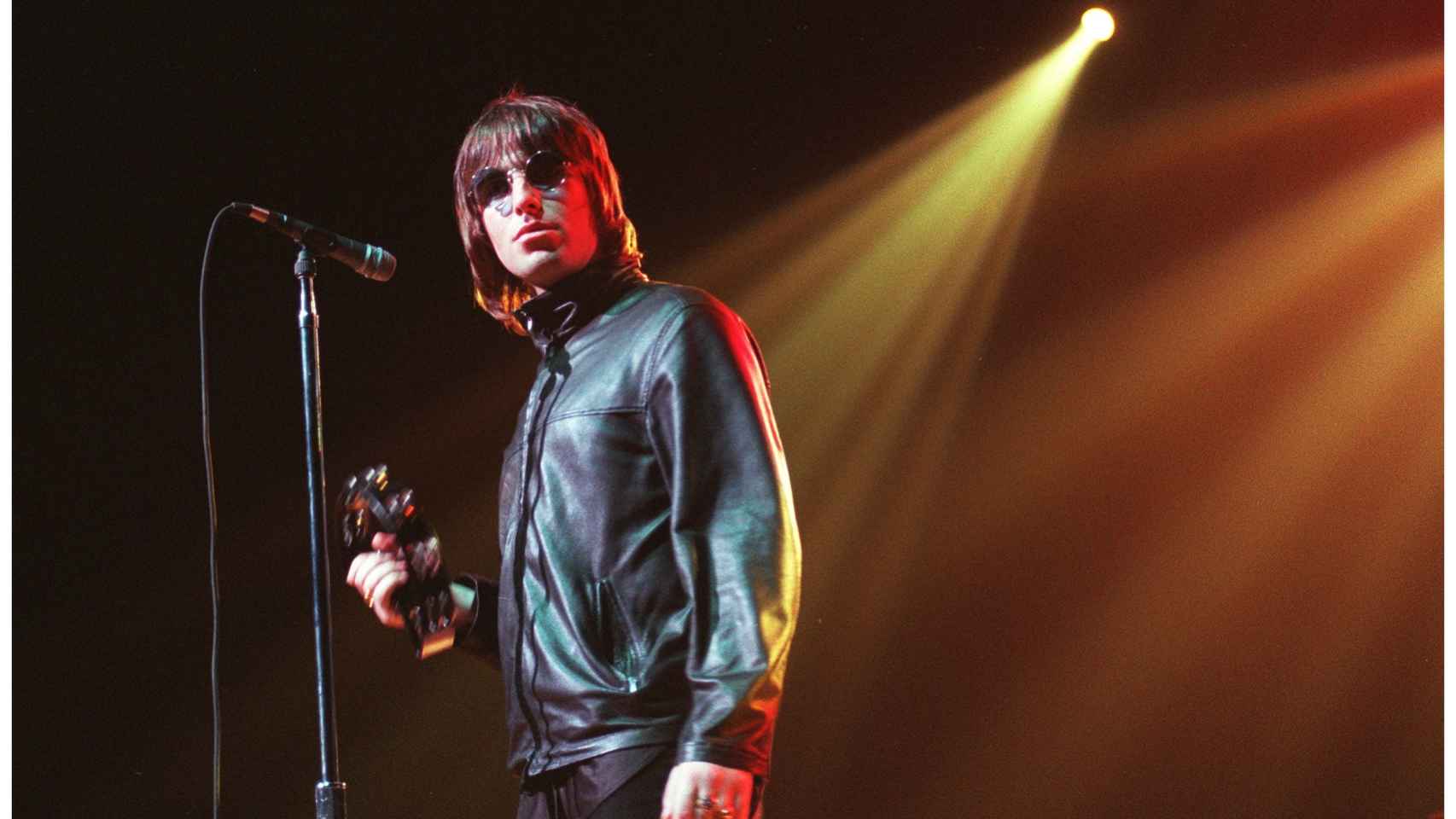 El cantante de Oasis, Liam Gallagher, en un concierto en Estados Unidos. | Foto: Getty Images.