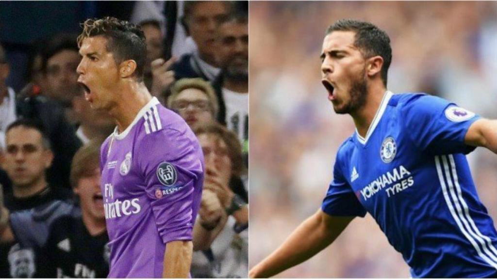 Cristiano Roanldo y Hazard