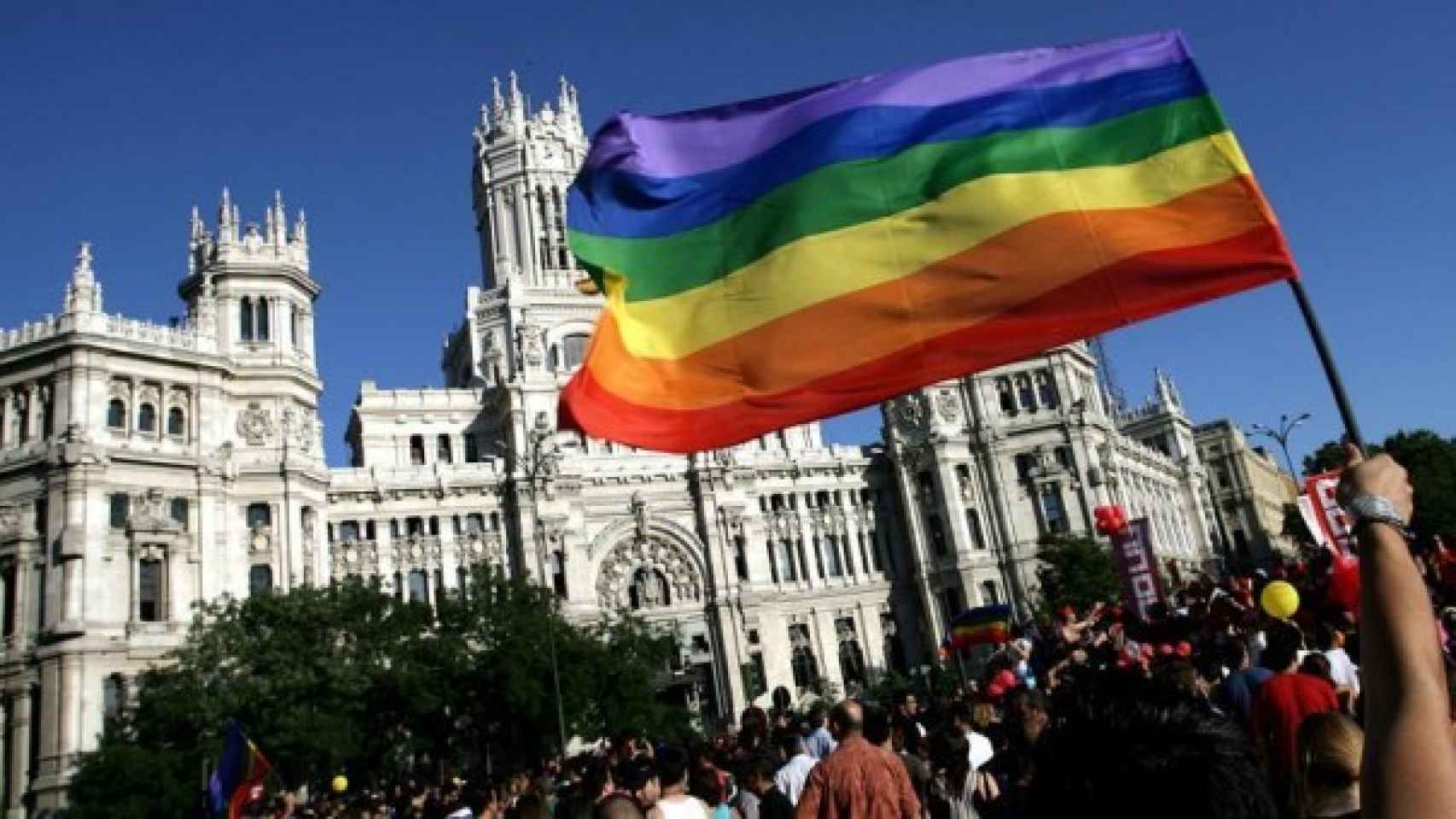Imagen de archivo de una manifestación en Madrid por los derechos LGTBI.