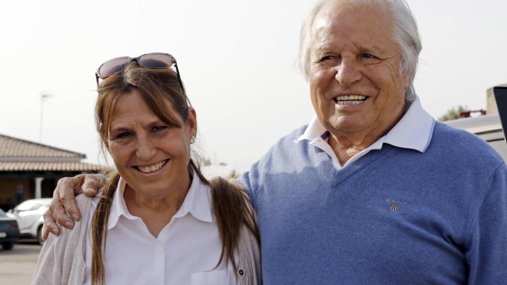 Manuel Benítez y su novia María de los Ángeles Quesada.