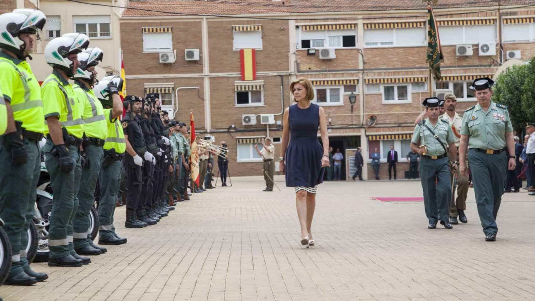 Cospedal preside en Toledo la toma de posesión del nuevo General Jefe de la Zona 2 de la Guardia Civil en Castilla-La Mancha 1