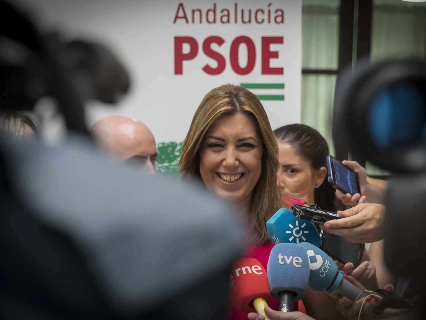 La presidenta de la Junta, Susana Díaz, en un acto reciente.