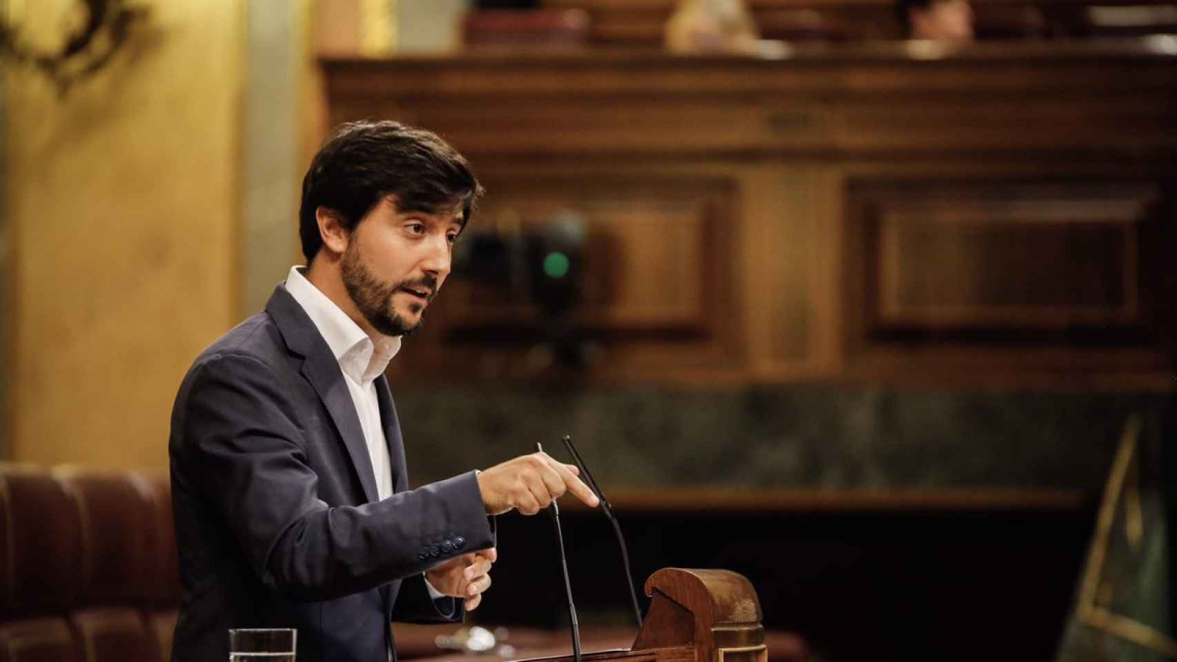 Toni Roldán ha defendido la propuesta de Ciudadanos en el Congreso.