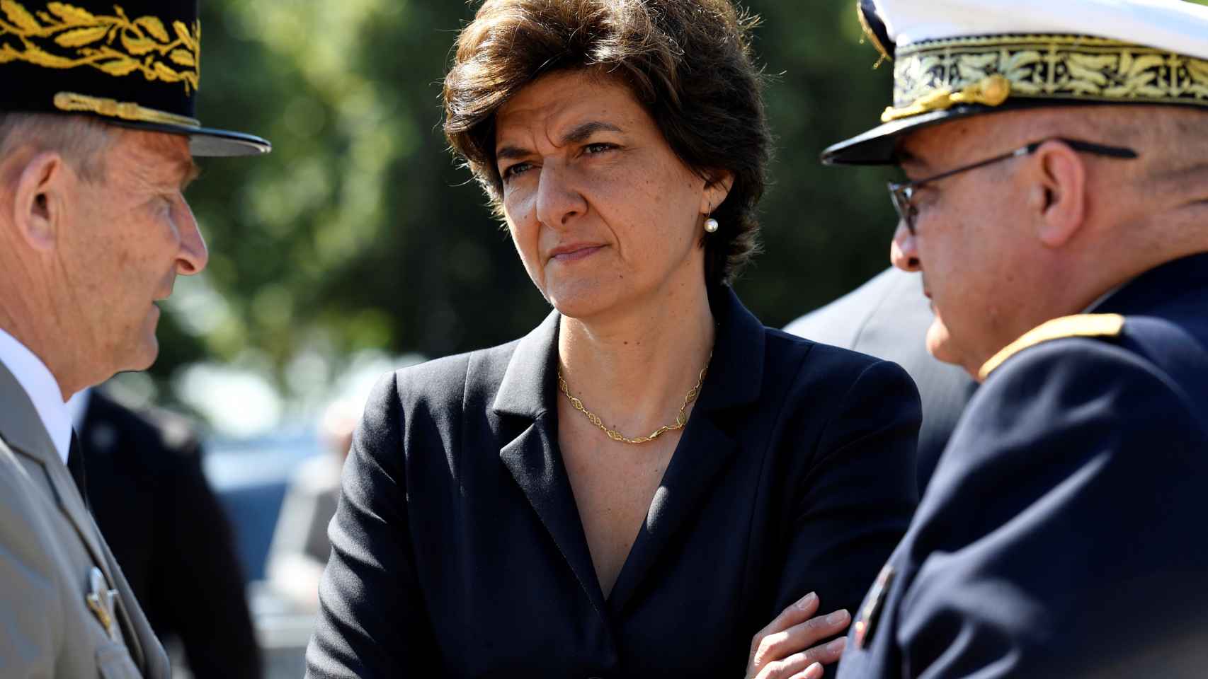 La ministra francesa de Defensa, Sylvie Goulard.