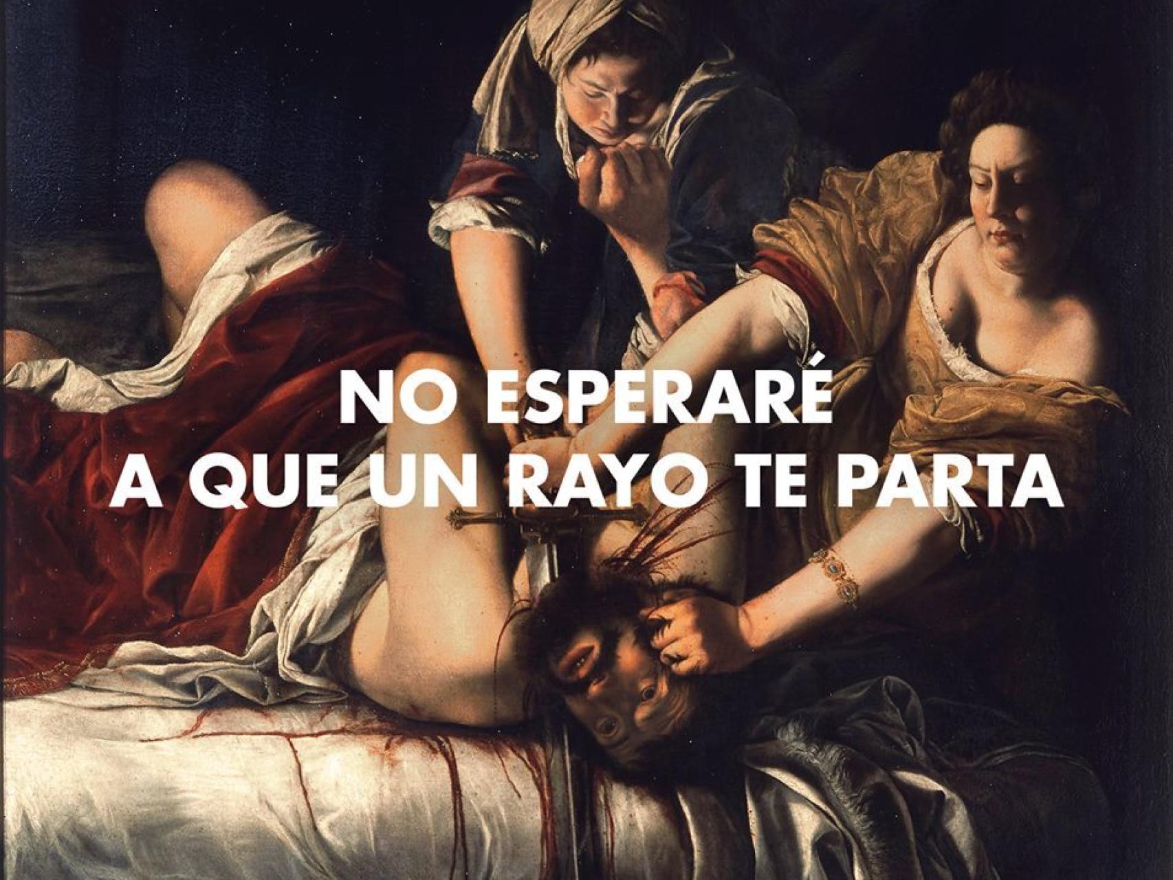 Artemisia Gentileschi - Giuditta che decapita Oloferne (Judith decapitando a Holofernes) (~1615) // Triángulo de Amor Bizarro - Nuestro Siglo Fnord (2016).