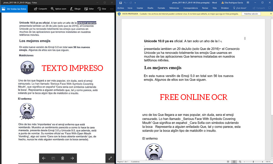 free online ocr gratis web