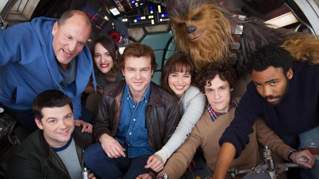 Imagen del inicio de rodaje de Han Solo.