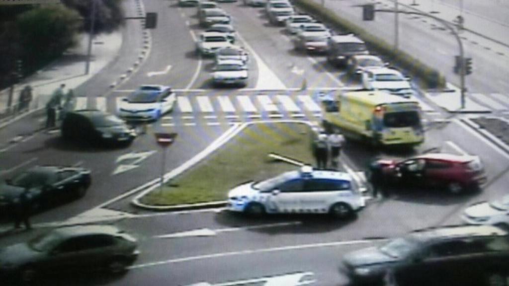 accidente puente hispanidad valladolid