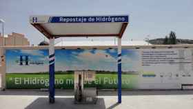 Estación de respostaje de hidrógeno en Puertollano.