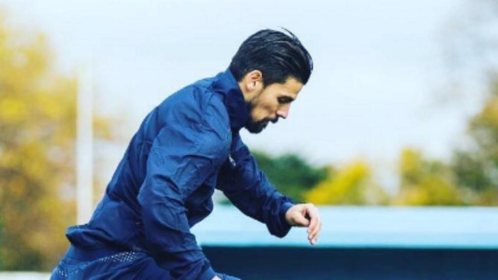 Nolito durante un entrenamiento. Foto: Instagram (@nolitoo10)