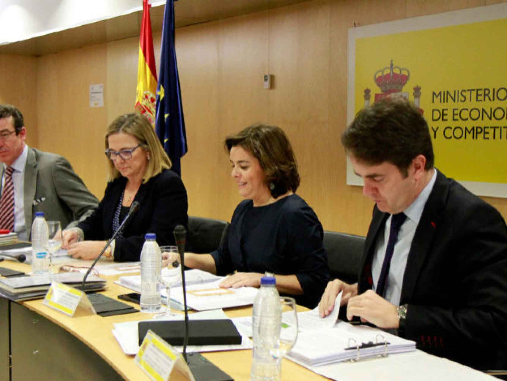 Sáenz de Santamaría presidió el pasado 22 de febrero el Consejo para la Unidad de Mercado