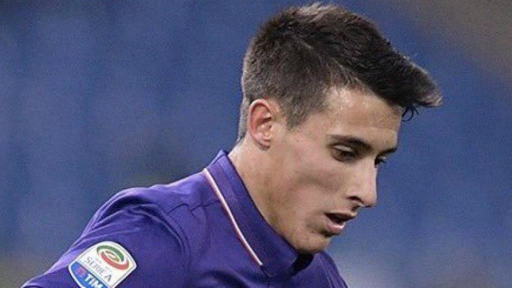 Tello, en un partido con la Fiorentina   Foto: Twitter (@ctello91)