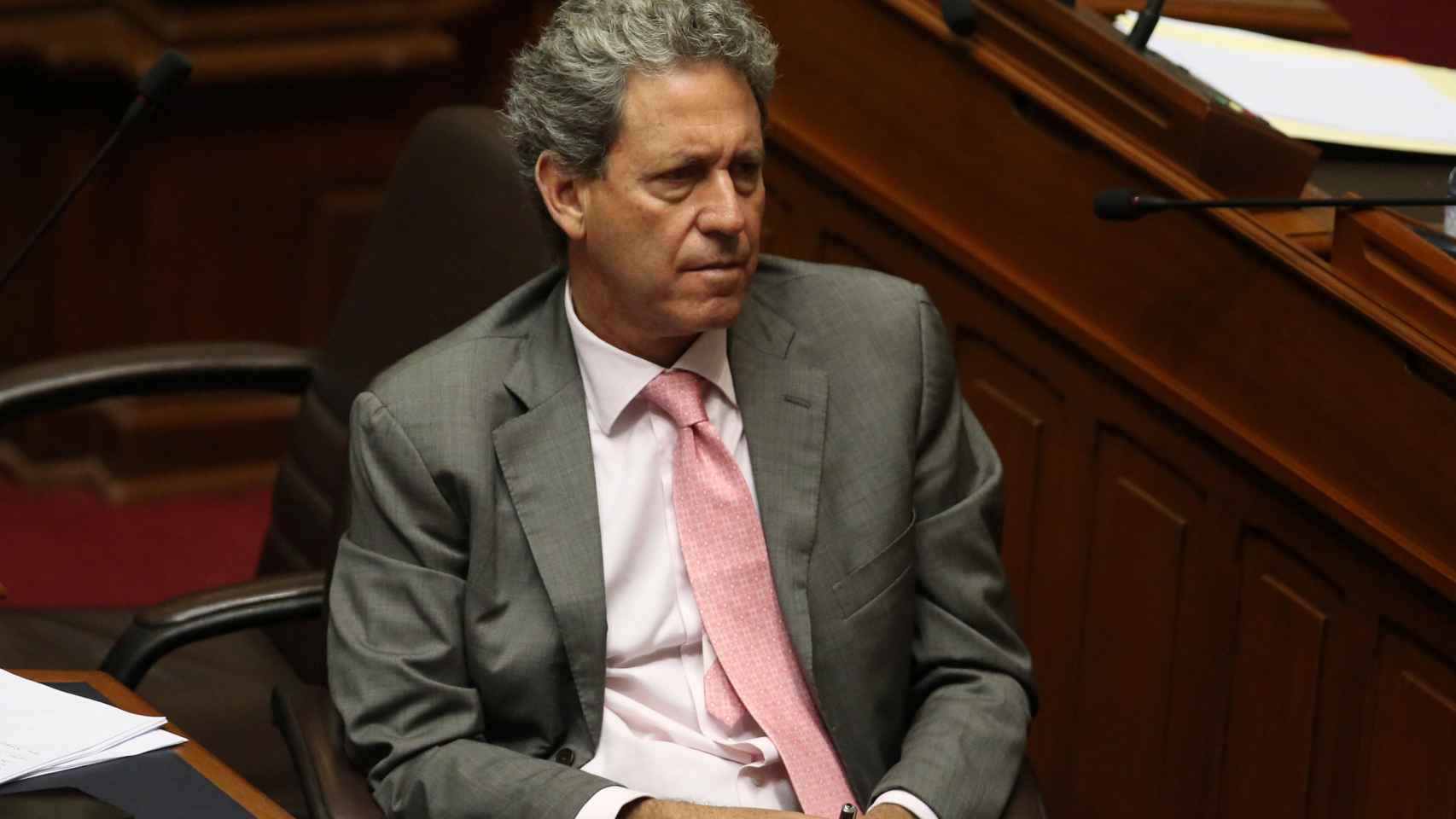 El hasta ahora ministro de Economía peruano Alfredo Thorne.
